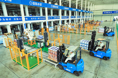 晨陽水漆助力河北綠色建材下鄉(xiāng) 參加保定災(zāi)后重建綠色建材產(chǎn)需對(duì)接會(huì)